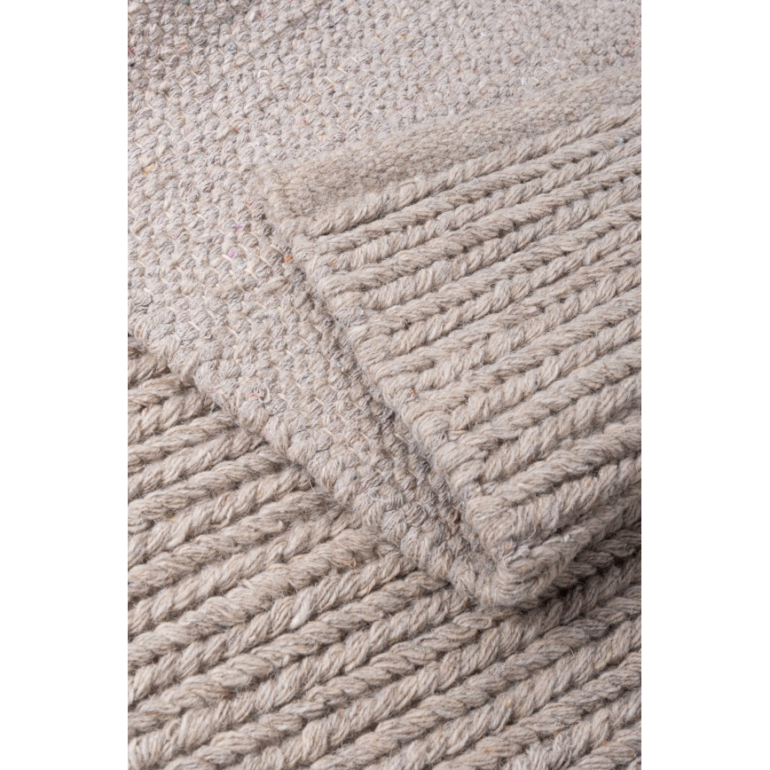 Naravna preproga FIR WOOL 160x230 cm 2600 g/m2 bež