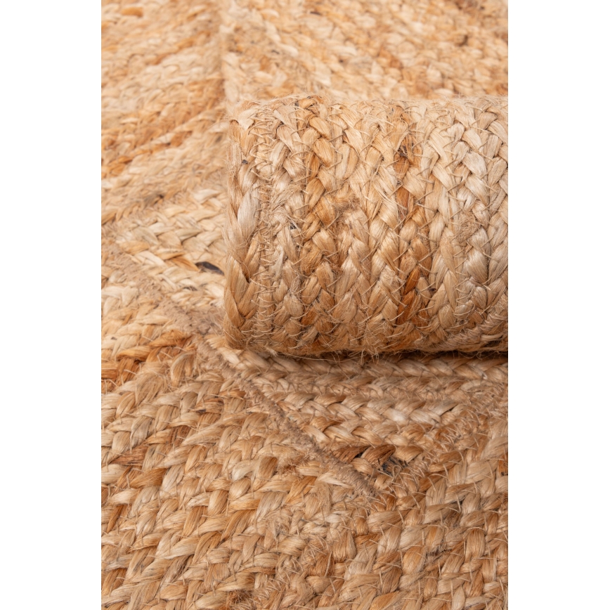 Naravna preproga JUTA 70x140 cm bež