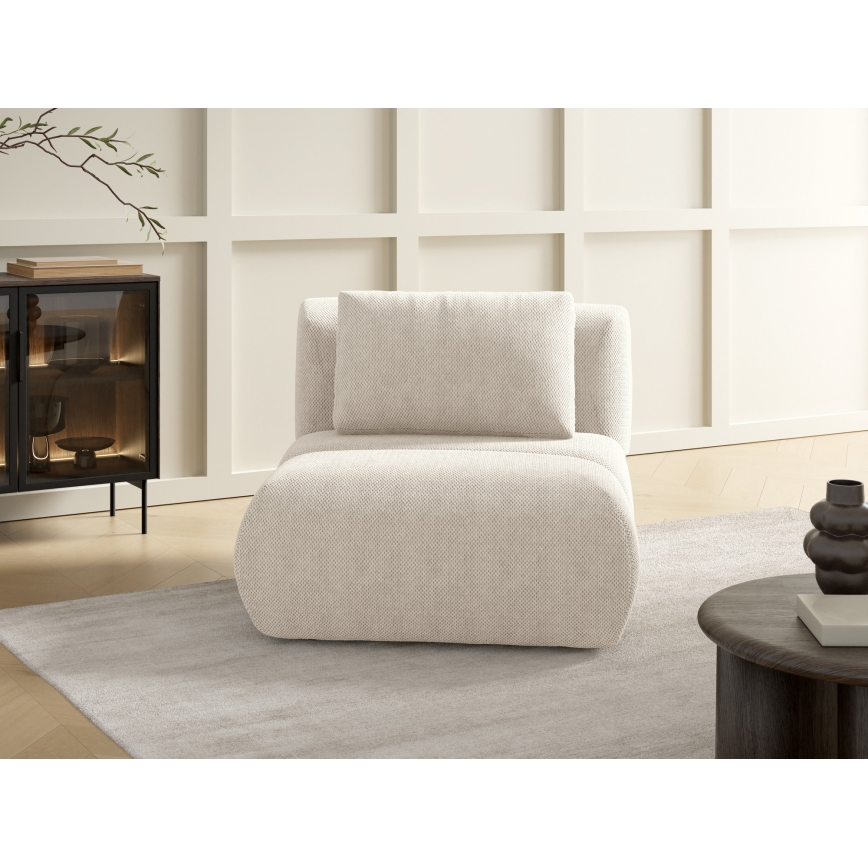 Naslonjač FANO, krem