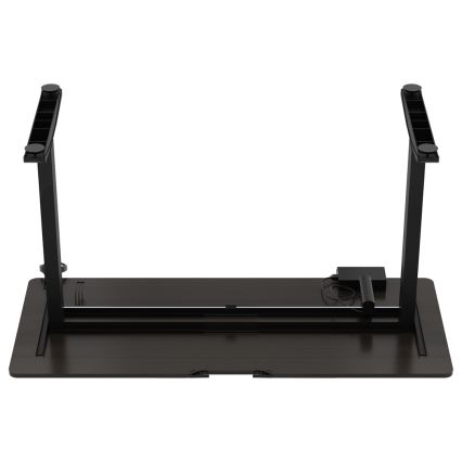 Nastavljiva gaming miza CONTROL 140x60 cm rjava/črna