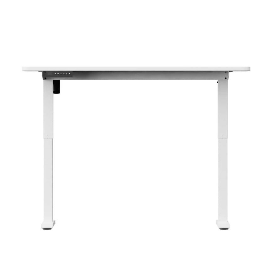 Nastavljiva pisalna miza LEVANO 140x60 cm bela