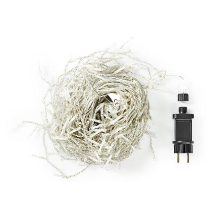 LED Božična zunanja svetlobna zavesa 90xLED/230V IP44