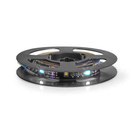 LED RGB Zatemnitveni trak SmartLife 2,4m LED/4W/5V