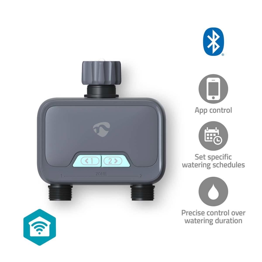 Regulator pretoka vode 4xAA Wi-Fi Tuya IP54