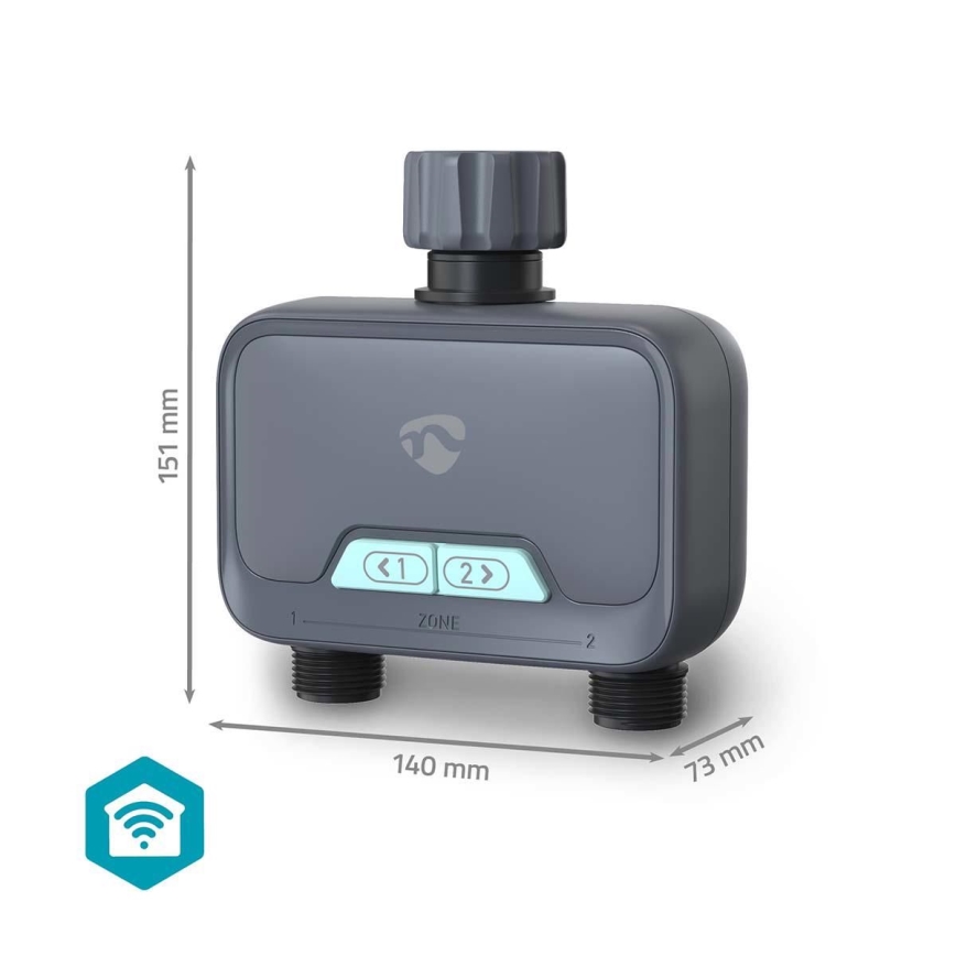 Regulator pretoka vode 4xAA Wi-Fi Tuya IP54