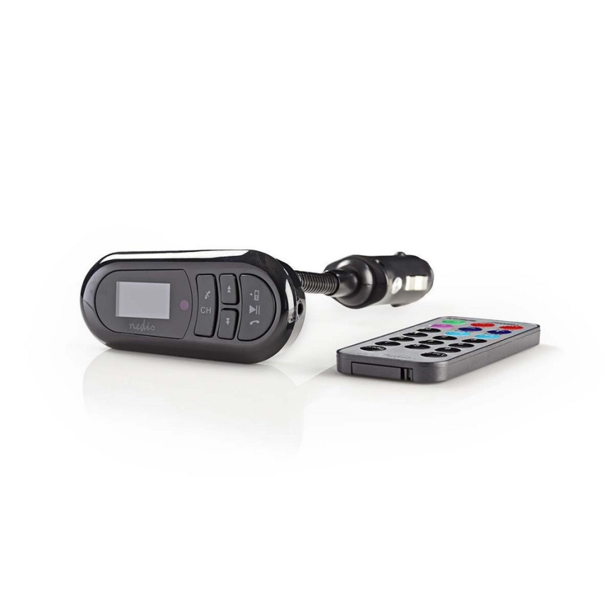 FM Avto oddajnik Bluetooth/MP3/12V + daljinski upravljalnik
