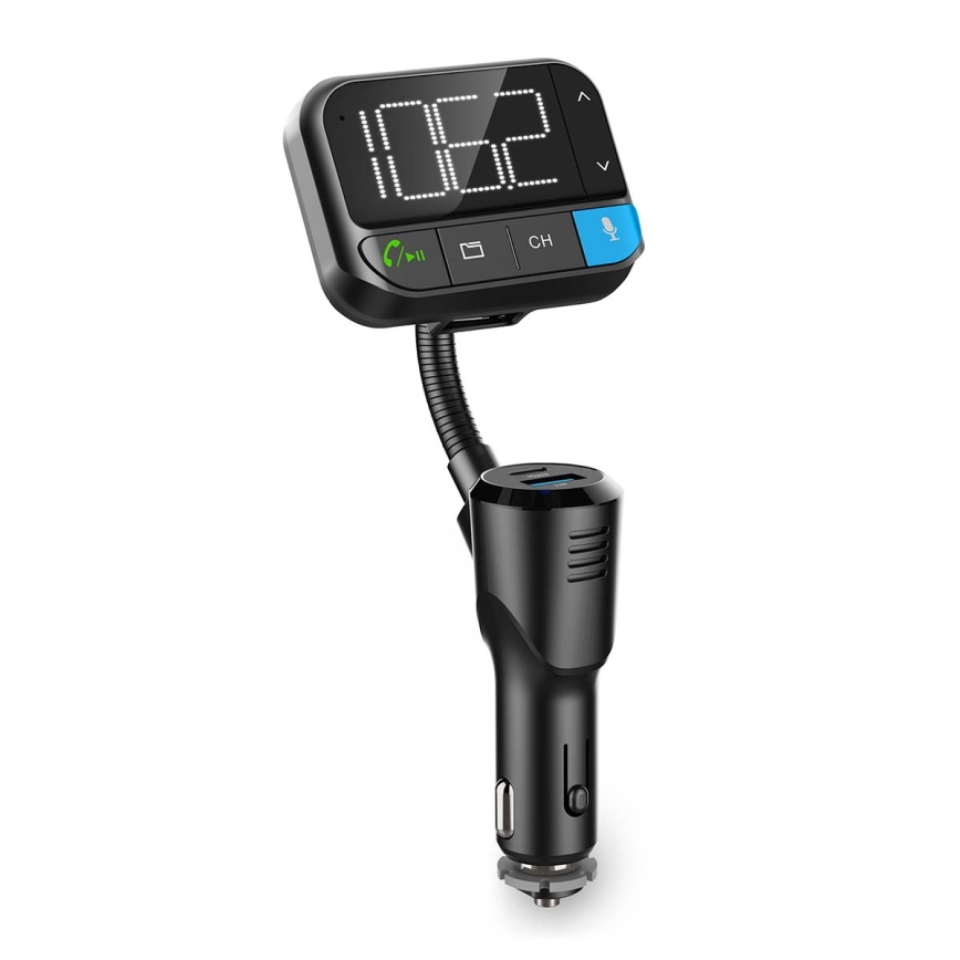 FM oddajnik za avto z hands-free funkcija