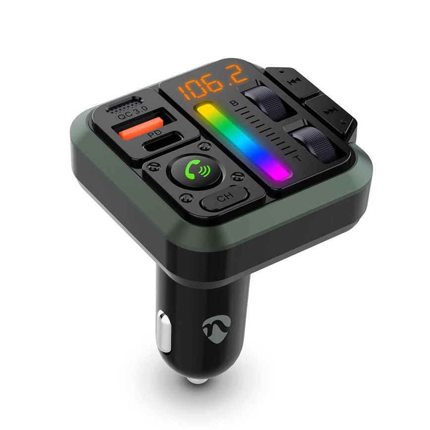 FM oddajnik za avto z hands-free funkcija