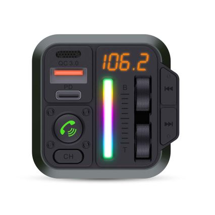 FM oddajnik za avto z hands-free funkcija