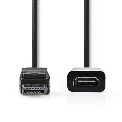 HDMI Kabel DisplayPort Vtič - izhod HDMI 0,2 m