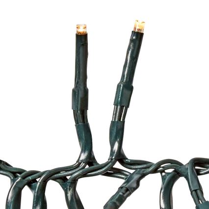 LED zunanji niz luči 1512xLED/7 funkcij 14m IP44 topla bela