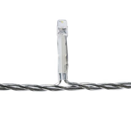 Zunanja LED zavesa 180xLED/7 funkcij 10,9m IP44 hladna bela