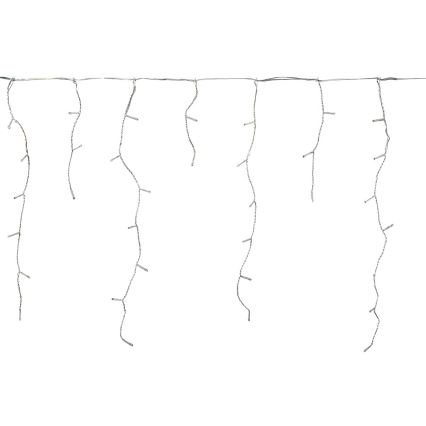 LED zunanja zavesa 360xLED/7 funkcij 14m IP44 hladno bela