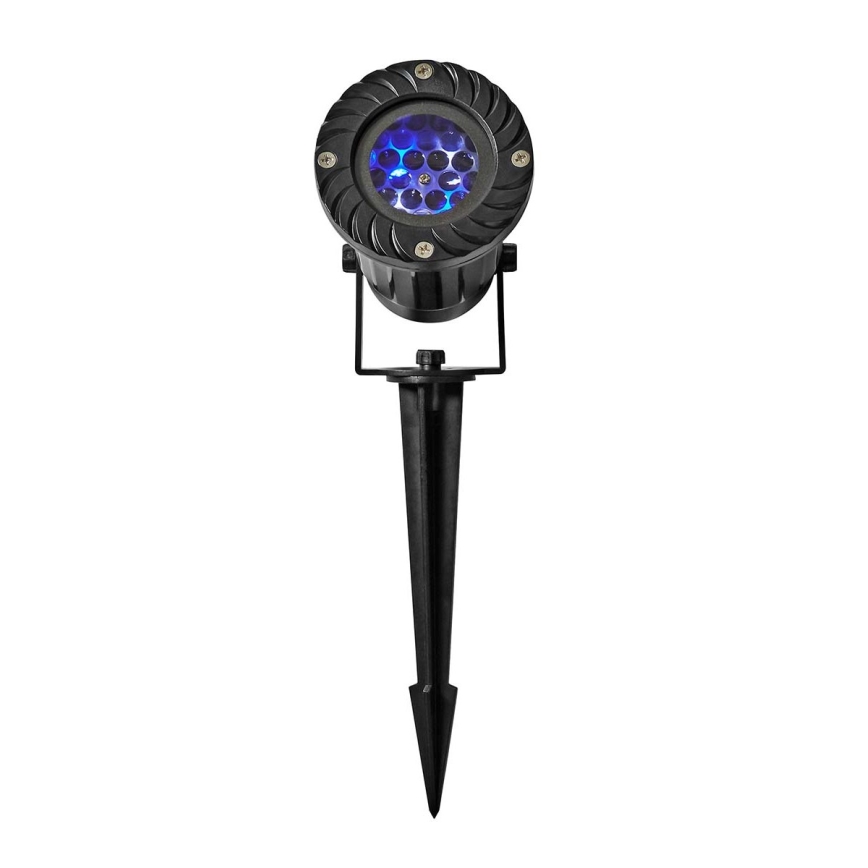 LED Božični zunanji reflektor snežink 5W/230V IP44