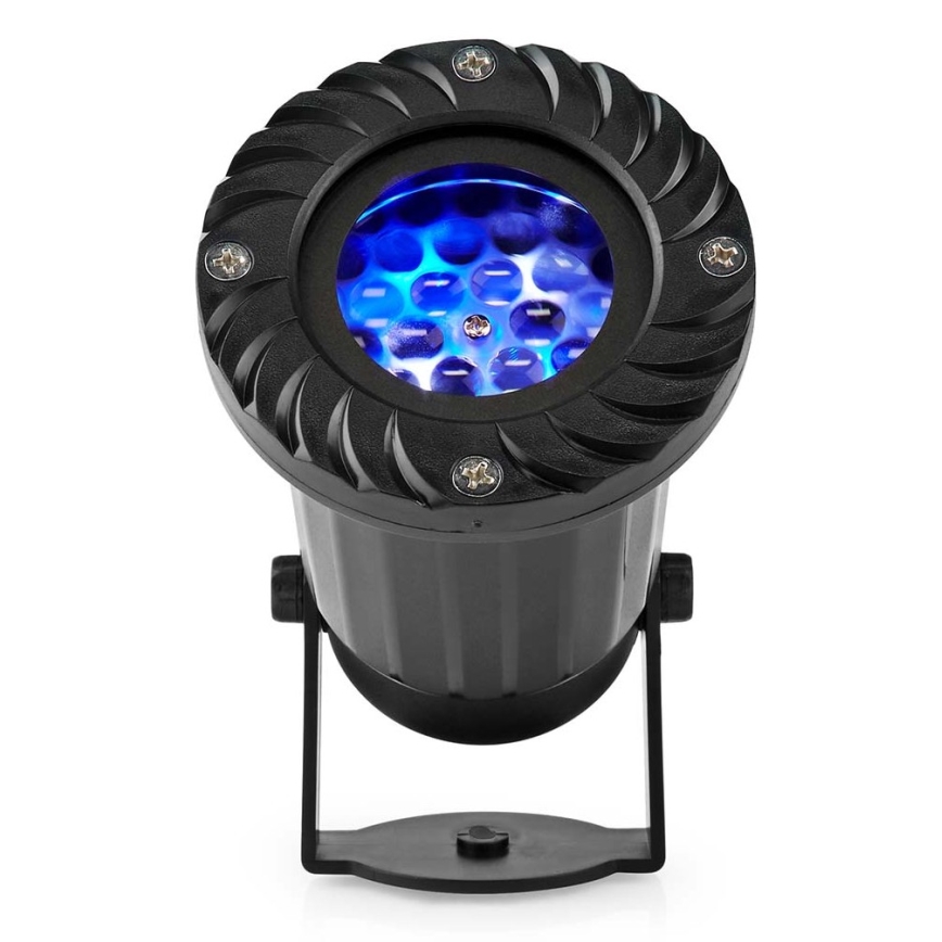 LED Božični zunanji reflektor snežink 5W/230V IP44