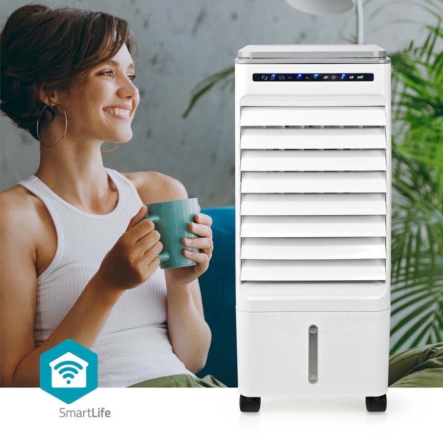 Hladilec zraka 65W/230V Wi-Fi Tuya bela + Daljinski upravljalnik