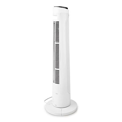 Stoječi ventilator 50W/230V bela + Daljinski upravljalnik