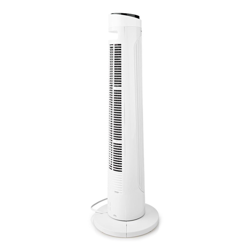 Stoječi ventilator 50W/230V bela + Daljinski upravljalnik