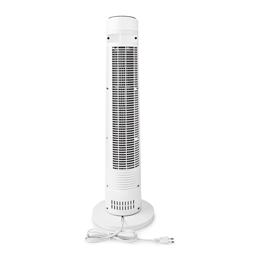 Stoječi ventilator 50W/230V bela + Daljinski upravljalnik