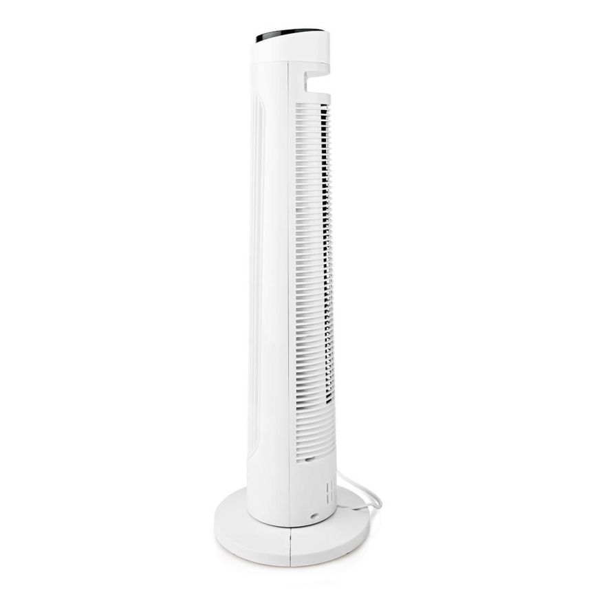 Stoječi ventilator 50W/230V bela + Daljinski upravljalnik