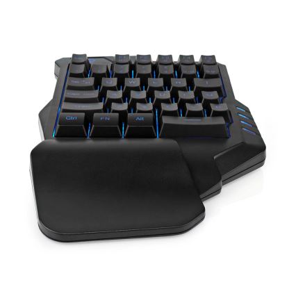 LED RGB Enoročna gaming tipkovnica 5V