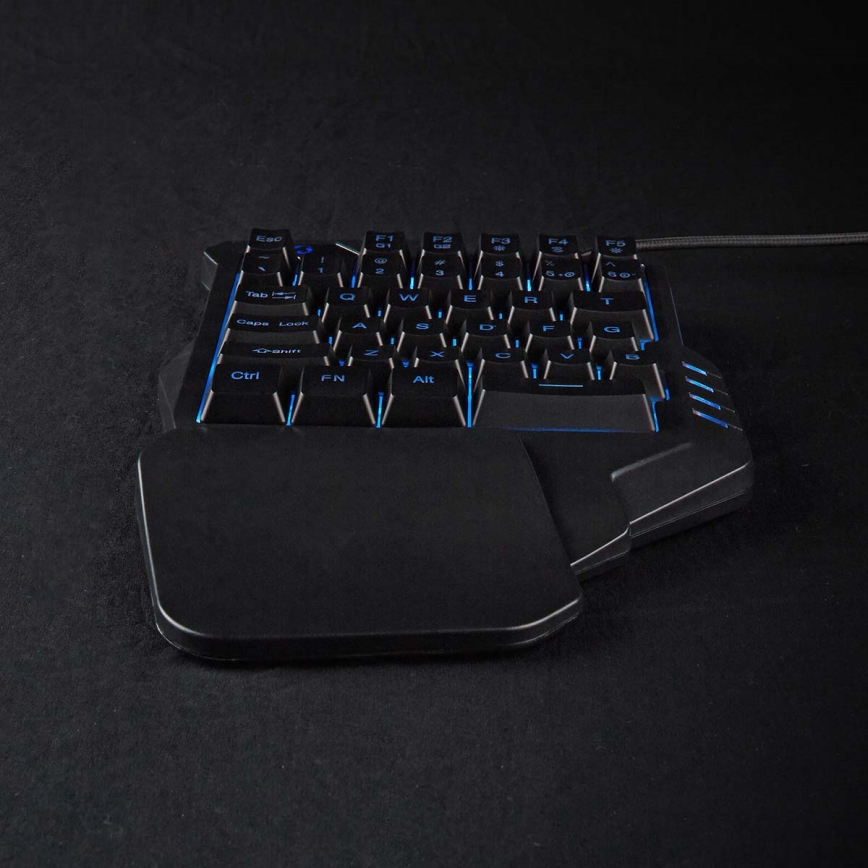 LED RGB Enoročna gaming tipkovnica 5V