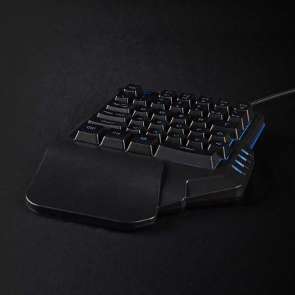 LED RGB Enoročna gaming tipkovnica 5V
