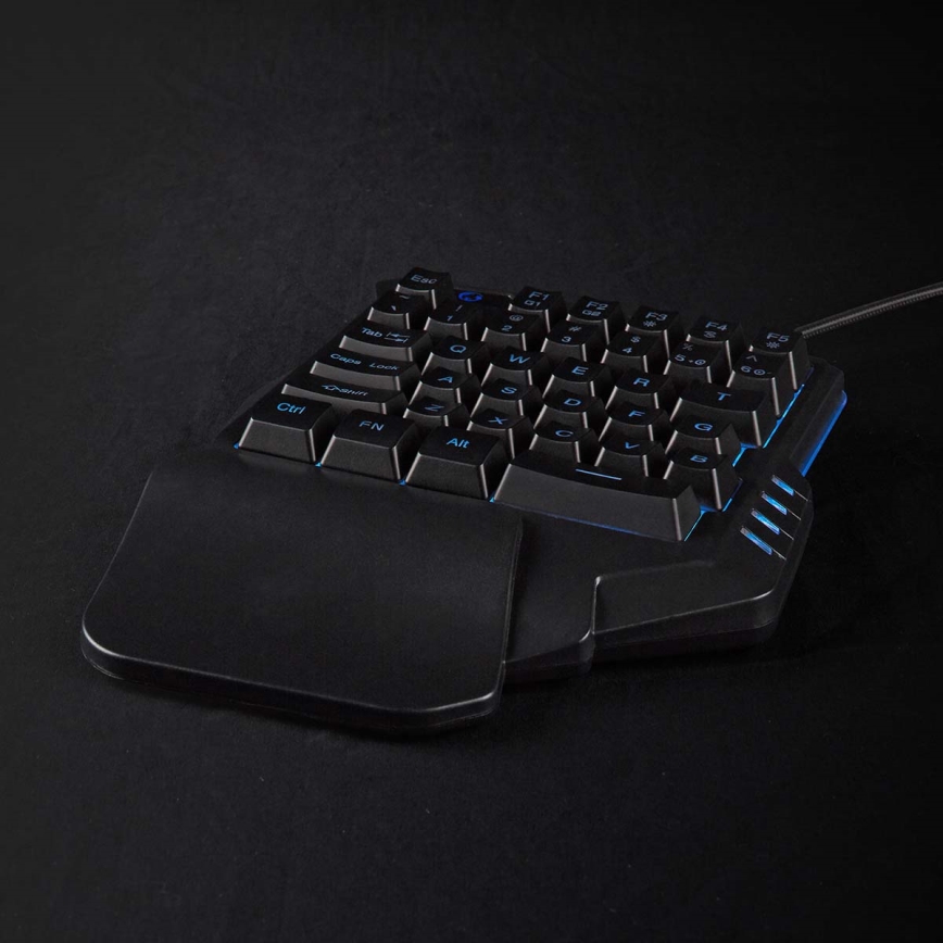 LED RGB Enoročna gaming tipkovnica 5V