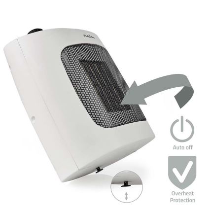 Ventilator z gretjem 1000/2000W/230V