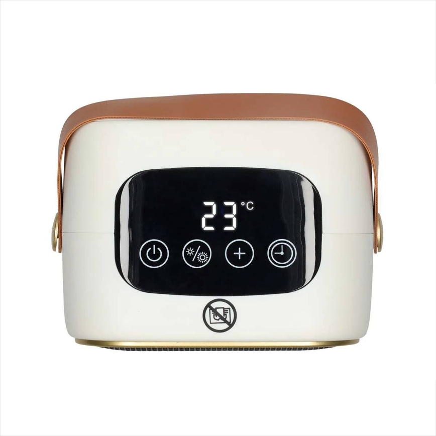 Ventilator z grelnim telesom in LED zaslonom 900/1200W/230V
