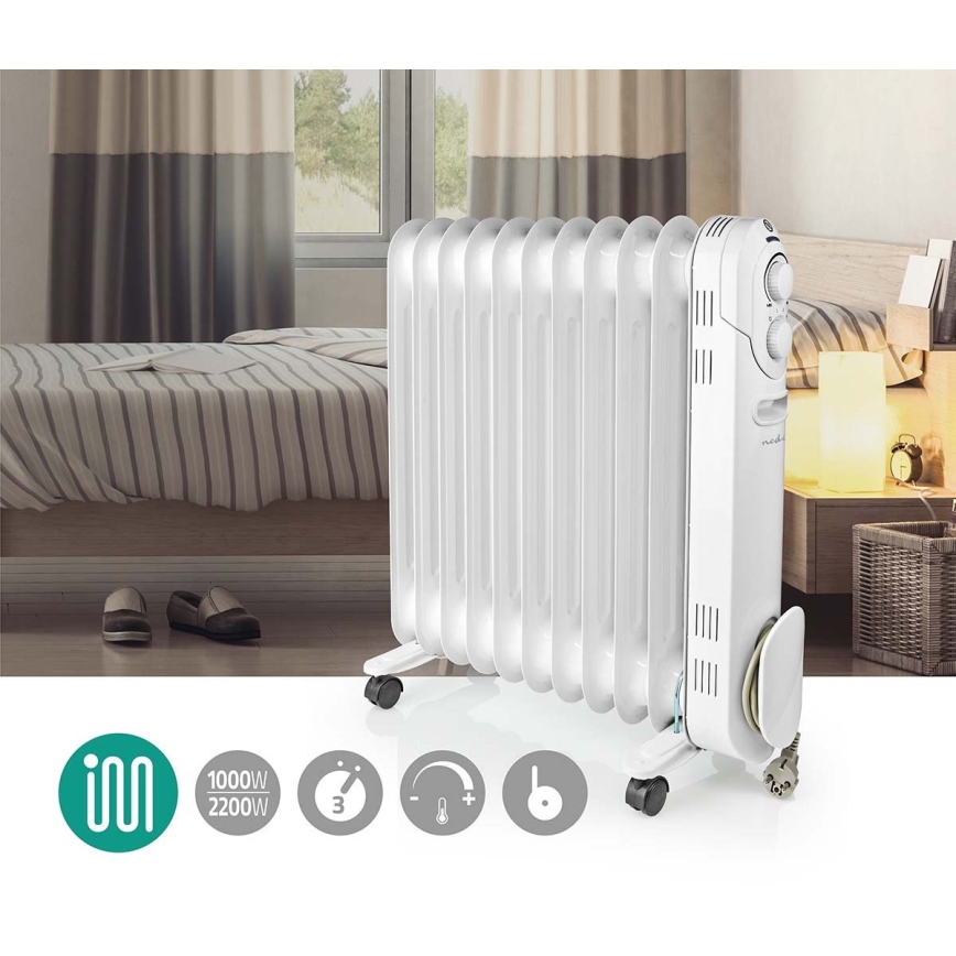 Prenosni oljni radiator 2200W/230V