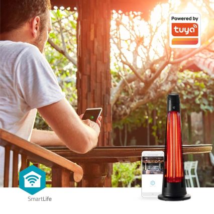 Zunanji grelnik SmartLife 600/1200W/230V Wi-Fi Tuya IP24