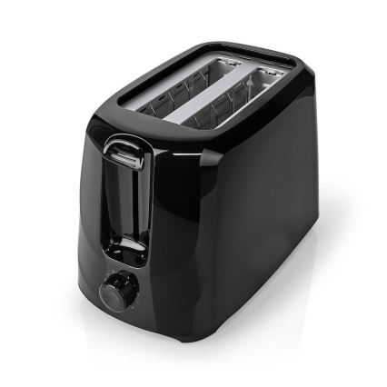 Toaster 700W/230V črn