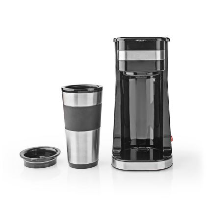 Kavni aparat za eno skodelico 0,4 l z travel skodelica