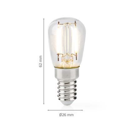 LED Žarnica za hladilnik T26 E14/2W/230V 2700K