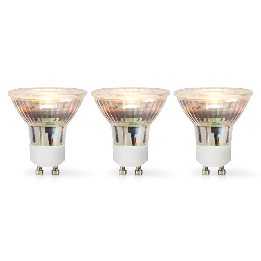 Komplet 3x LED žarnic GU10/4,5W/230V 2700K