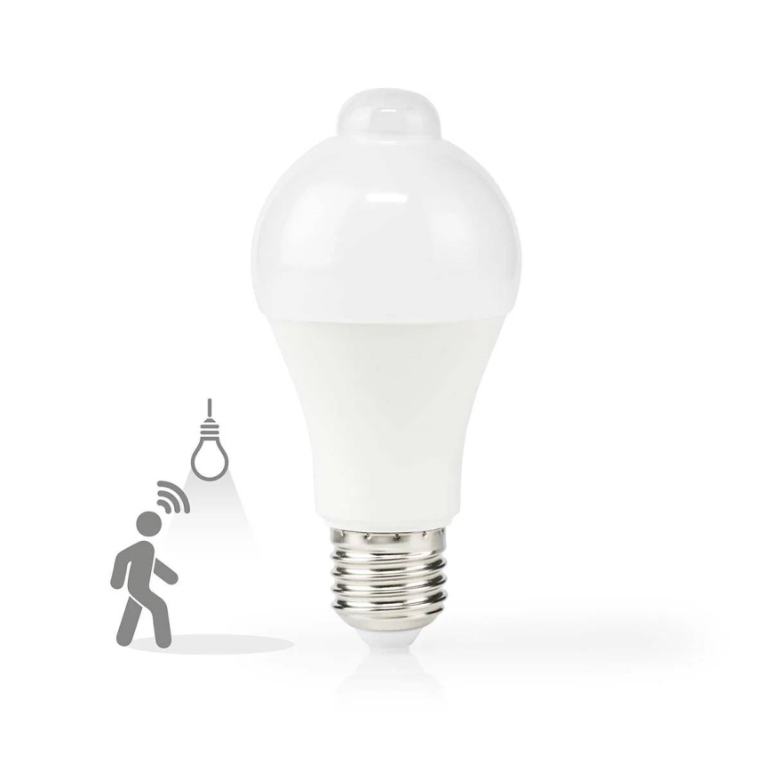 LED žarnica s senzorjem gibanja in senzorjem mraka A60 E27/4,9W/230V 3000K