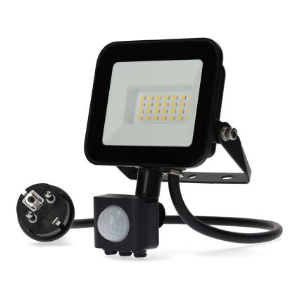 LED Reflektor s senzorjem LED/20W/230V 4000K IP44