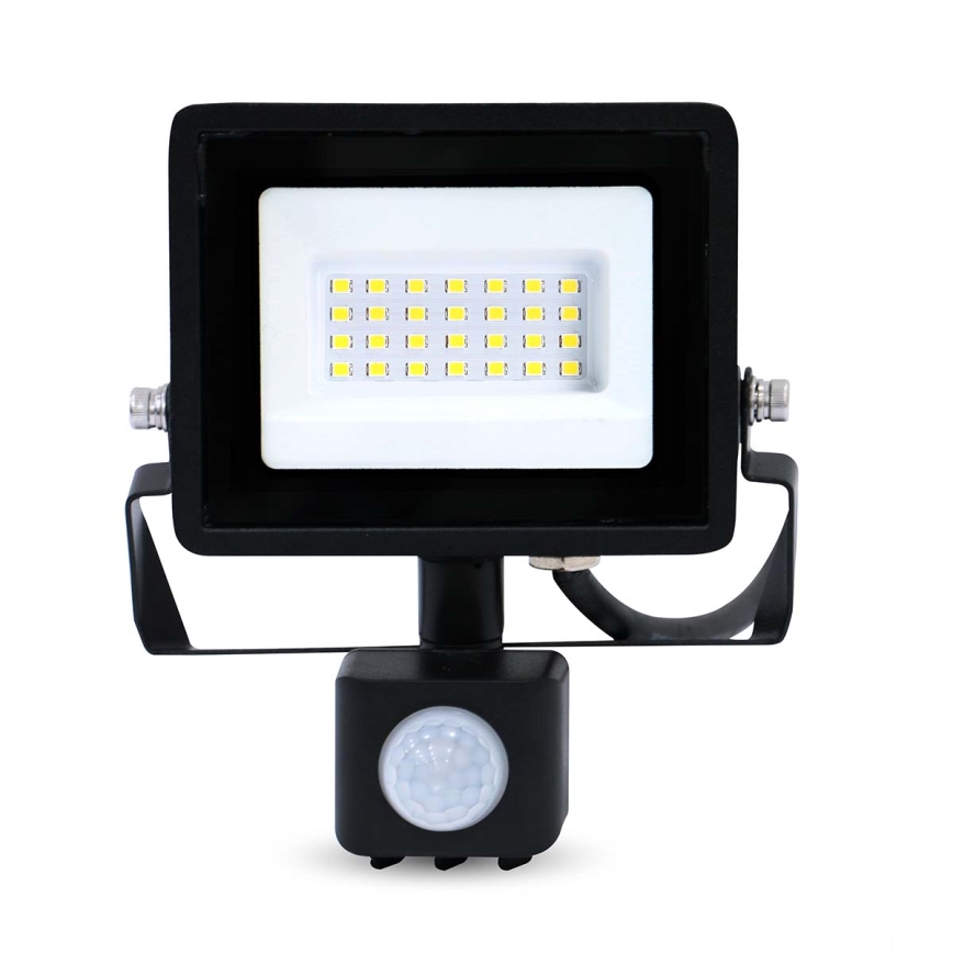 LED reflektor z senzorjem gibanja in mraka za vtičnico LED/20W/230V IP44