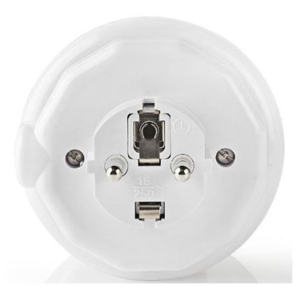 LED Nočna svetilka s senzorjem LED/0,6W/230V