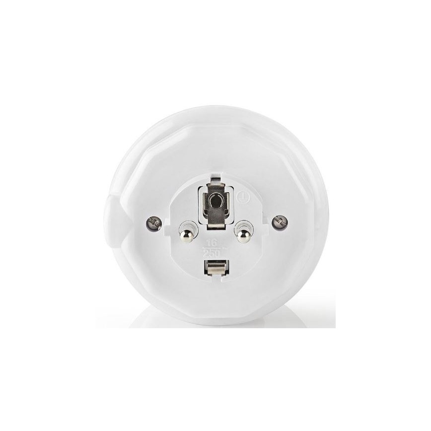 LED Nočna svetilka s senzorjem LED/0,6W/230V