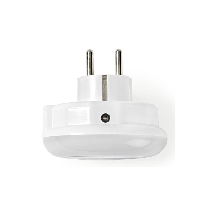 LED Nočna svetilka s senzorjem LED/0,6W/230V