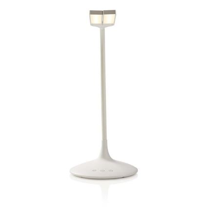 LED Zatemnitvena namizna svetilka LED/6W/5V 2200 mAh bela