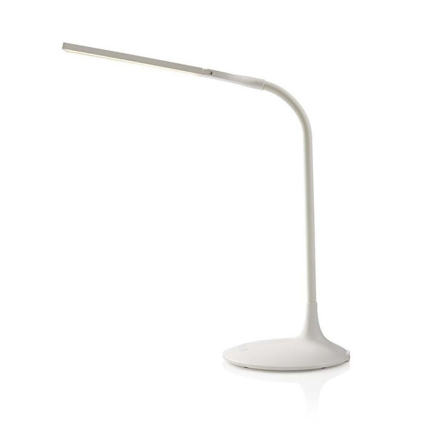 LED Zatemnitvena namizna svetilka LED/6W/5V 2200 mAh bela