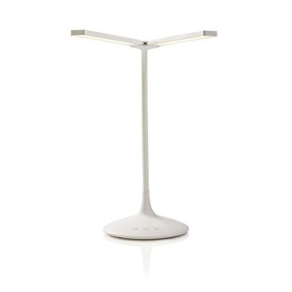 LED Zatemnitvena namizna svetilka LED/6W/5V 2200 mAh bela
