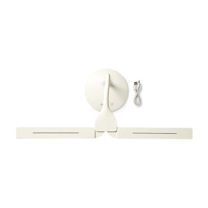 LED Zatemnitvena namizna svetilka LED/6W/5V 2200 mAh bela