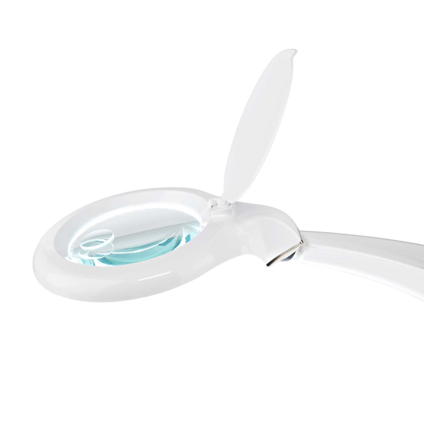 Nedis MAGL1WT - LED Namizna svetilka z lupo LED/6,5W/230V 6500K