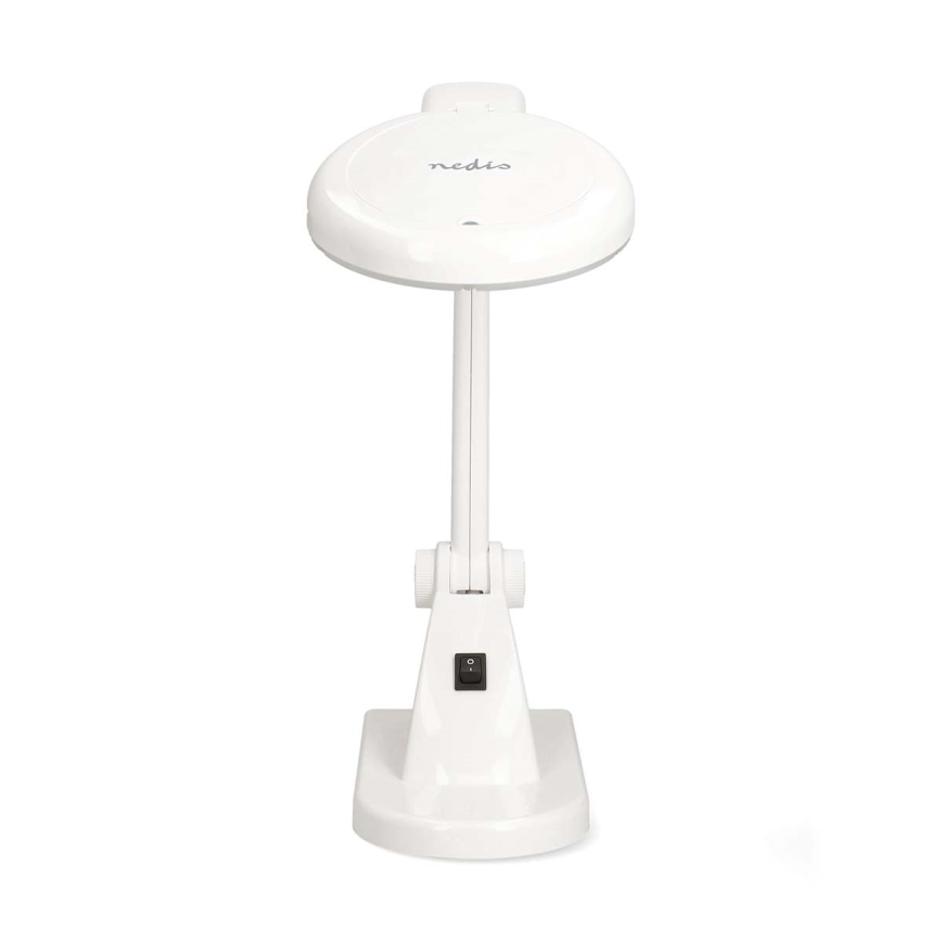 LED namizna svetilka z lupo LED/6W/230V bela