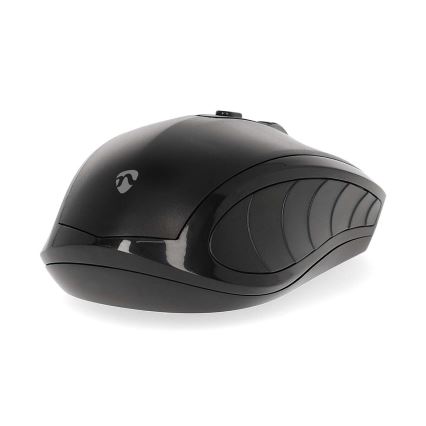 Brezžična miška 800/1200/1600 DPI 2xAAA črna