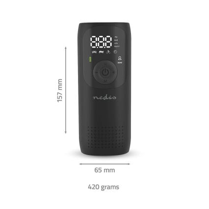 Digitalni žepni kompresor 4000 mAh 5V